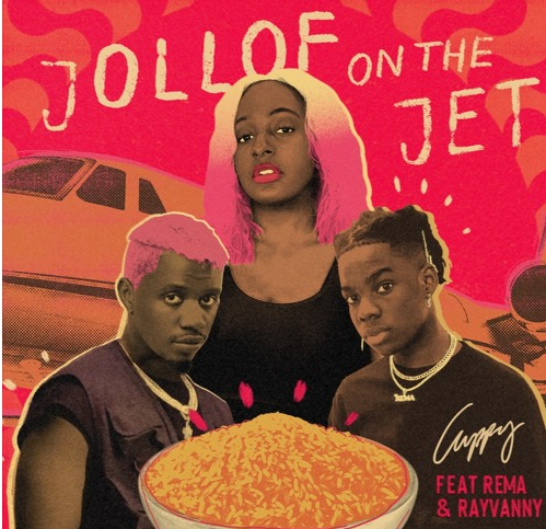 DJ Cuppy - Jollof on the Jet feat. Rema & Rayvanny