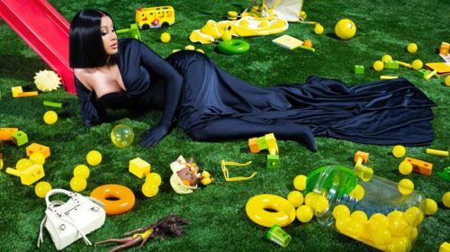 cardi b balenciaga campaign