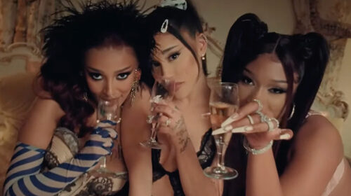 doja cat ariana grande megan stallion video