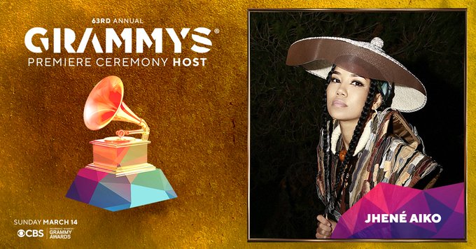 Jhené Aiko to Host Grammys Premiere Ceremony
