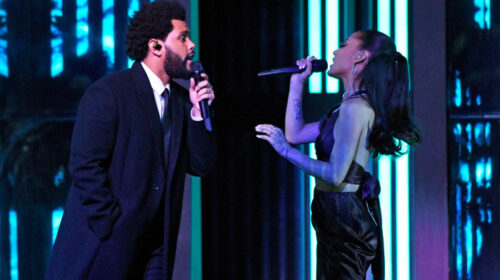 Watch The Weeknd and Ariana Grande's Performance At iHeartRadio Music Awards