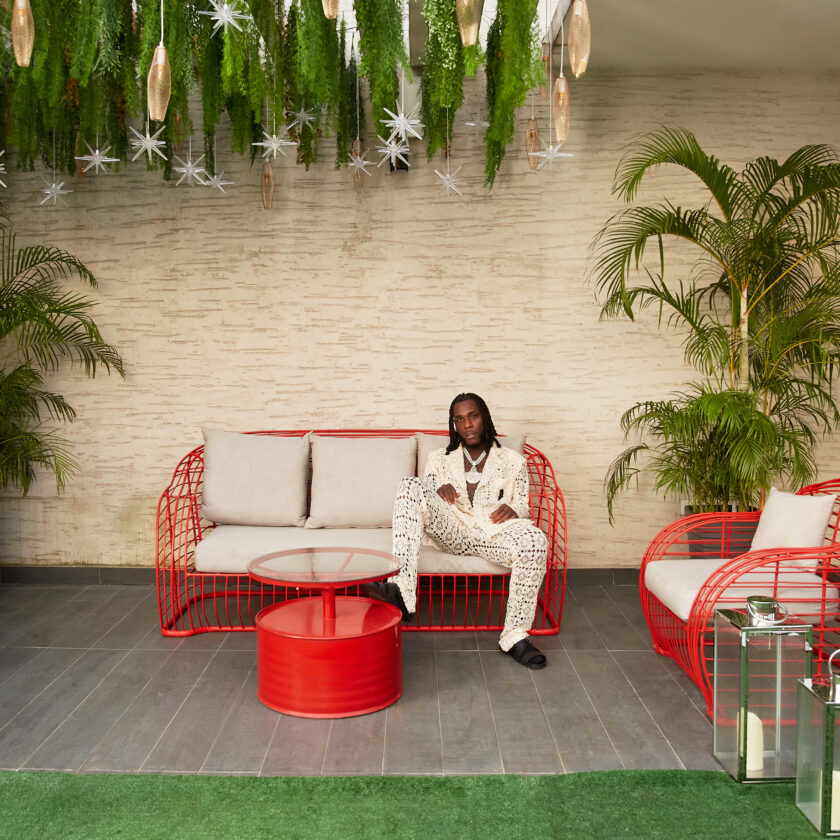Burna Boy In Good Company With Architectural Digest's Open Door Series