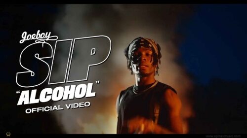 Watch Sip Alcohol By Joeboy
