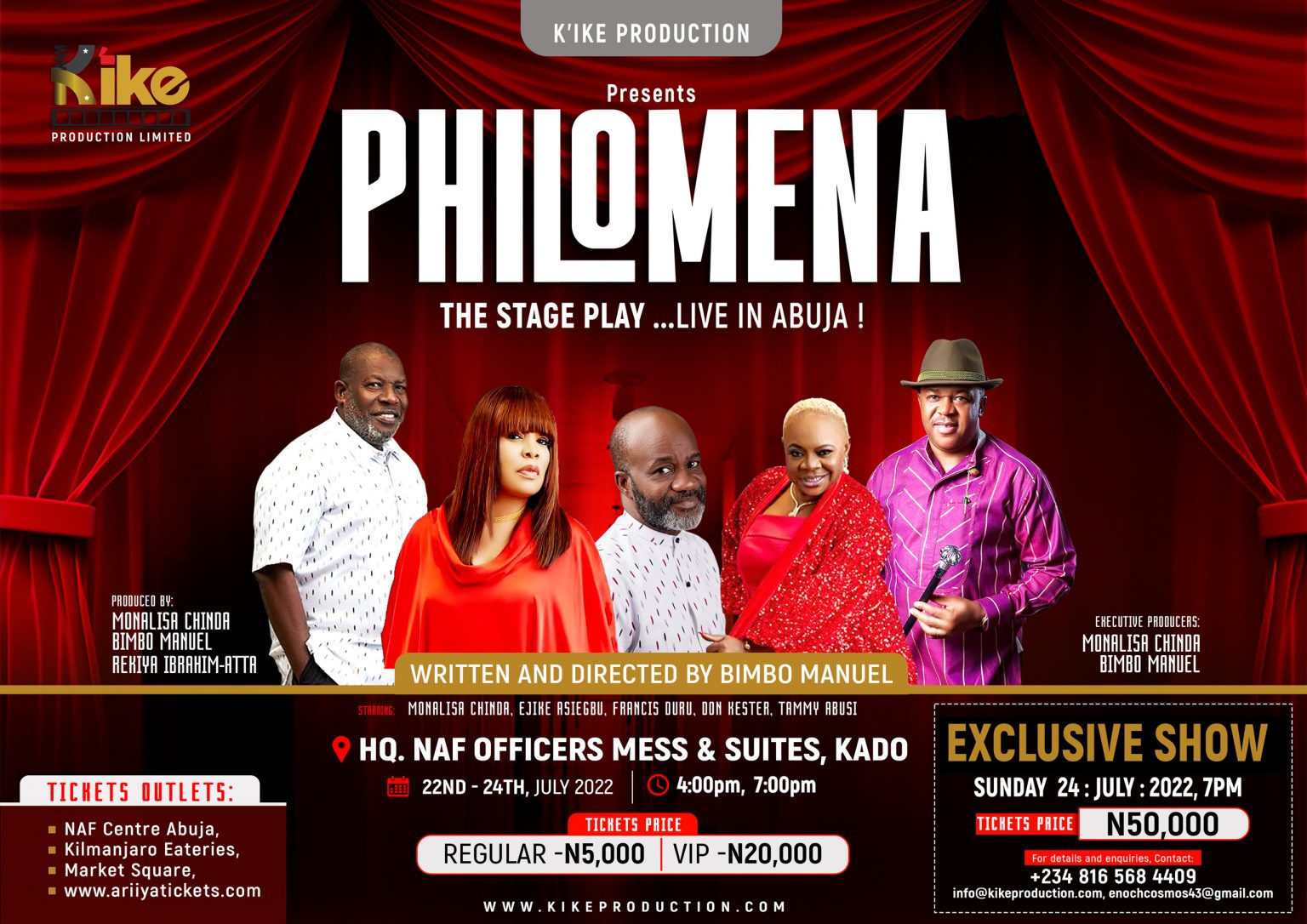 Stage Play “Philomena” Is Back! By Popular Demand