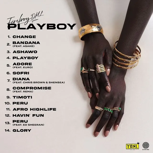 Fireboy DML Releases New Album - Playboy