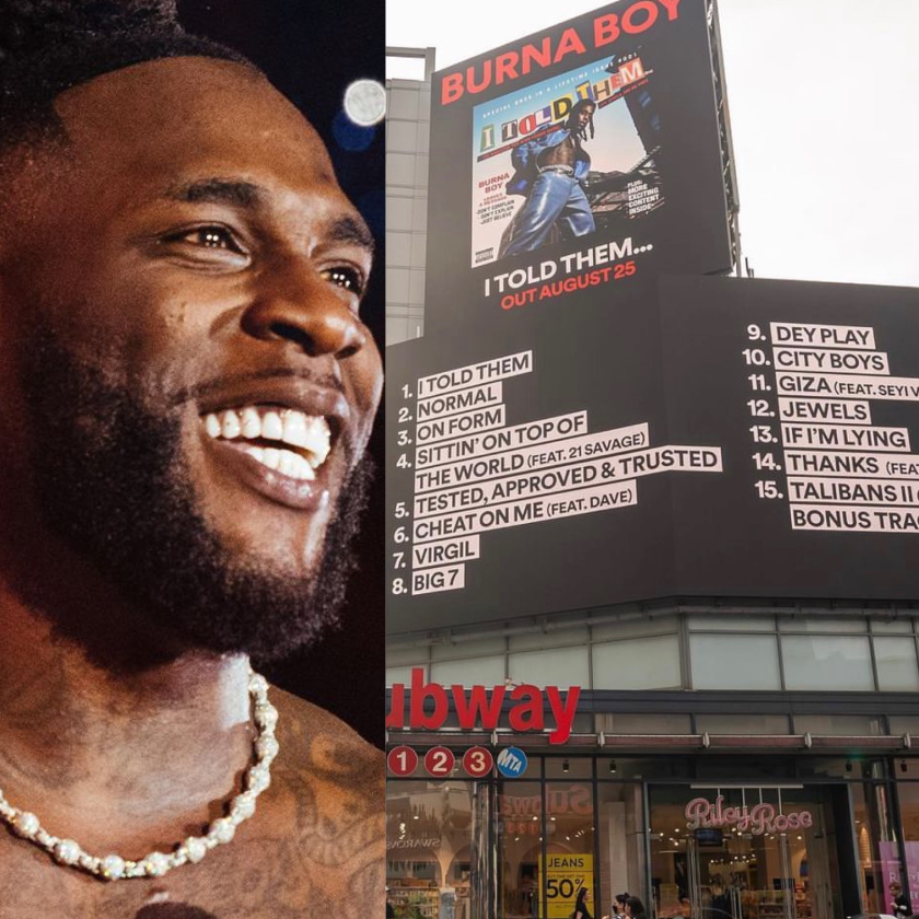 Burna Boy Unveils His Seventh Album: "I Told Them…"