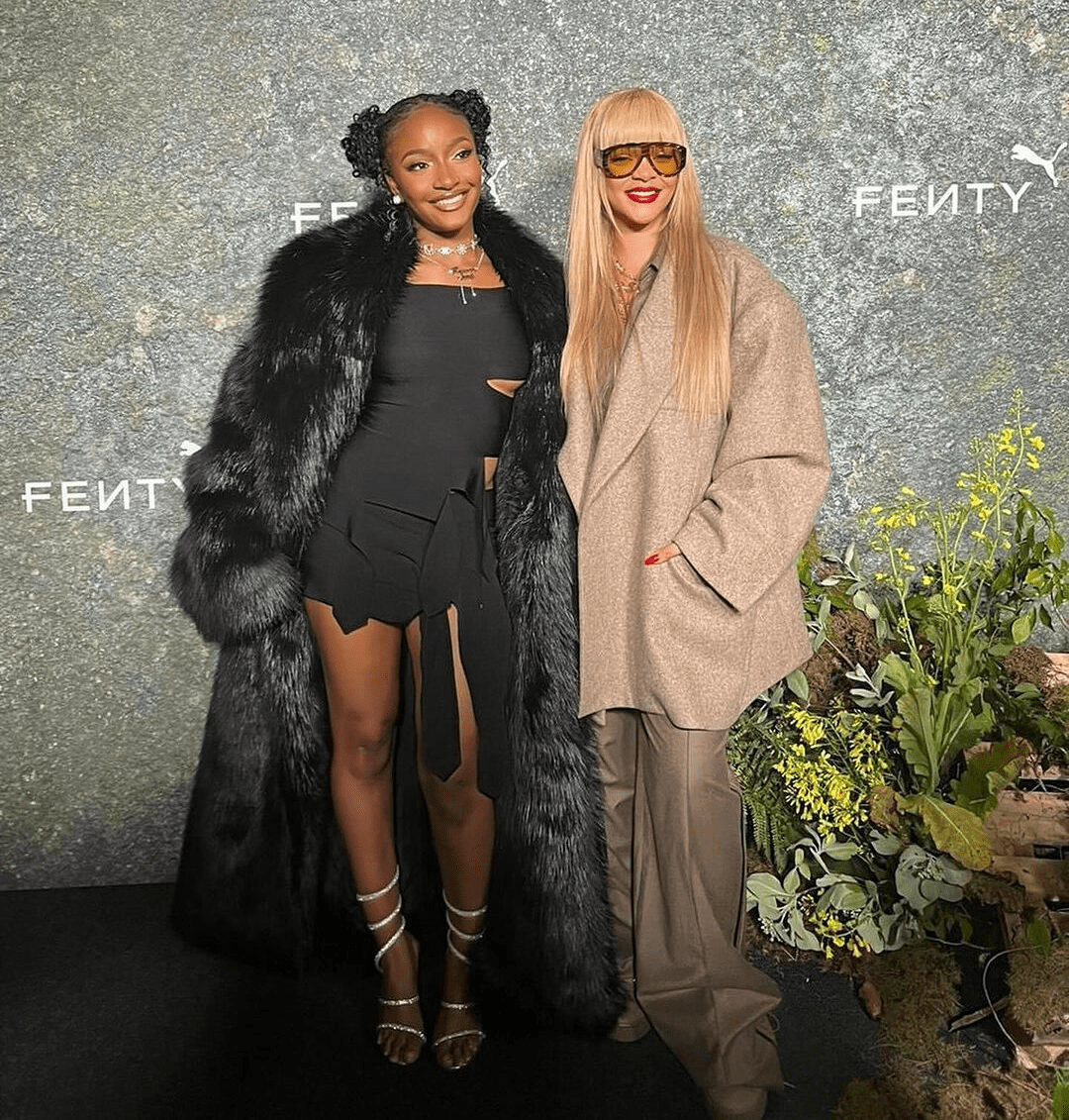 Ayra Starr Joins Rihanna at Fenty Beauty x Puma Launch Event