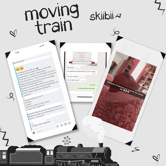 Moving Train By Skiibii