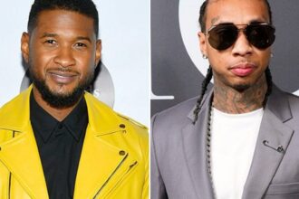 Artwork of california by Usher and Tyga