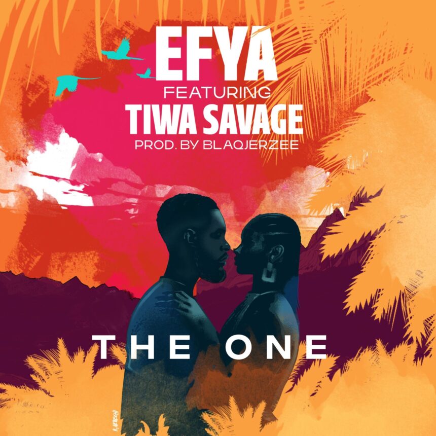 Efya and Tiwa Savage performing together in a music video for their song "The One".