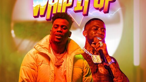 Cover art for "Whip It Up" album by Kelvin Boj with Gucci Mane.
