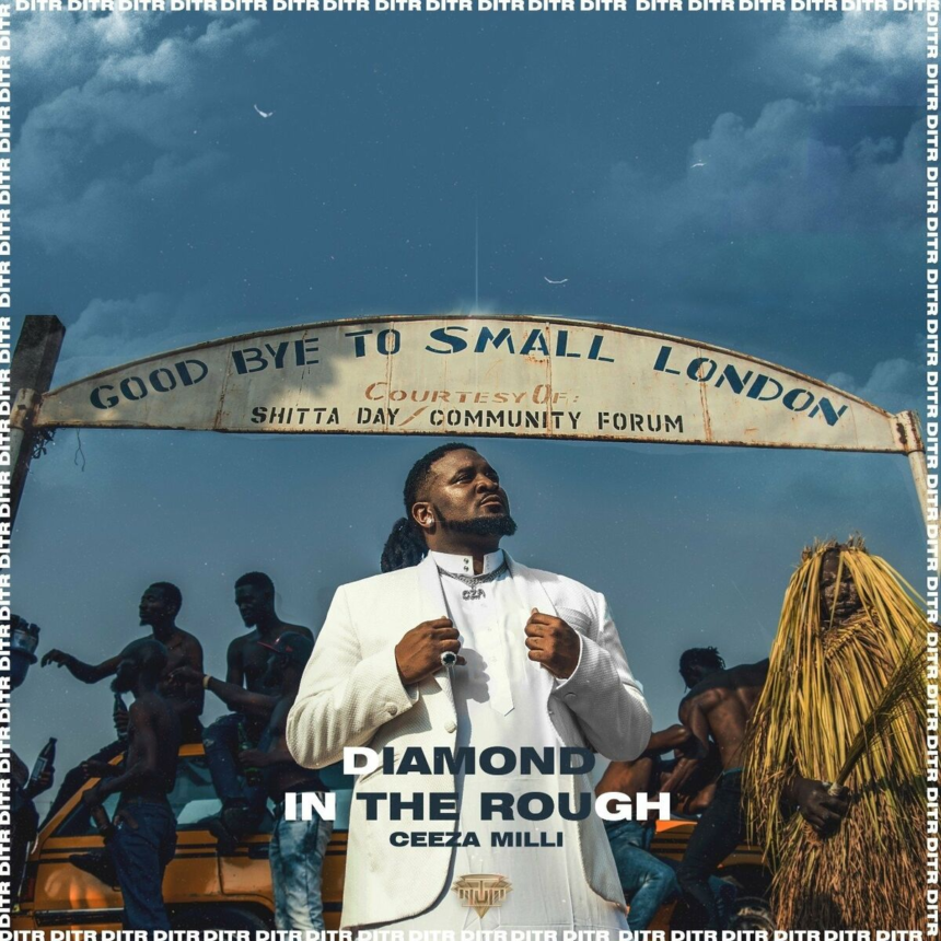 Cover art for Ceeza Milli's album 'Diamond In The Rough'