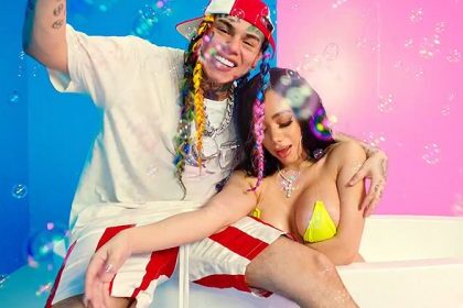 Artwork of the video for the song yaya by 6ix9ine
