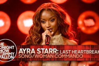 Ayra Starr on Tonight Show Starring Jimmy Fallon