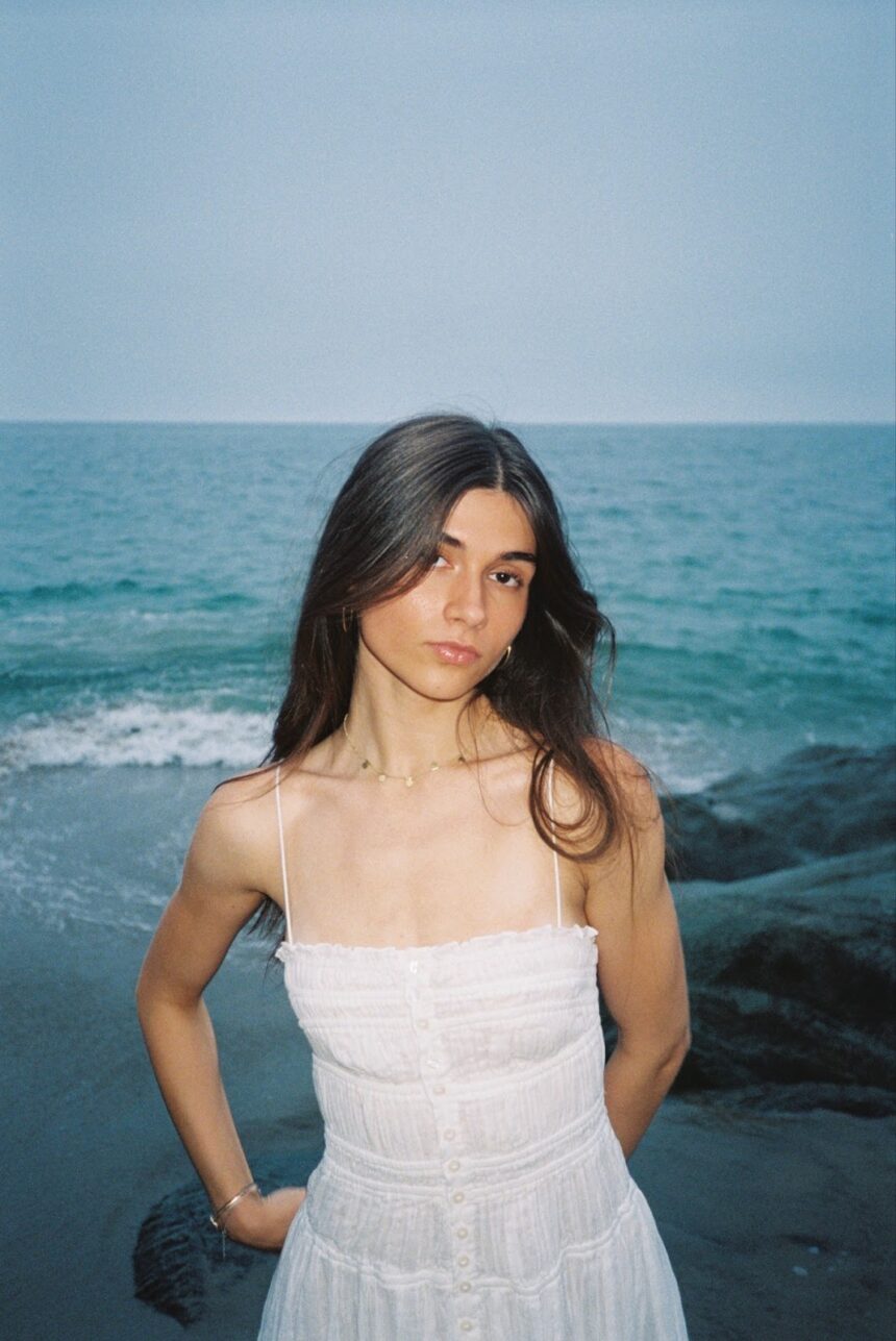 Artwork of dancing in the sand by Pilar Victoria