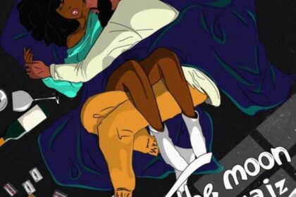 Artwork of the song to the moon by Praiz