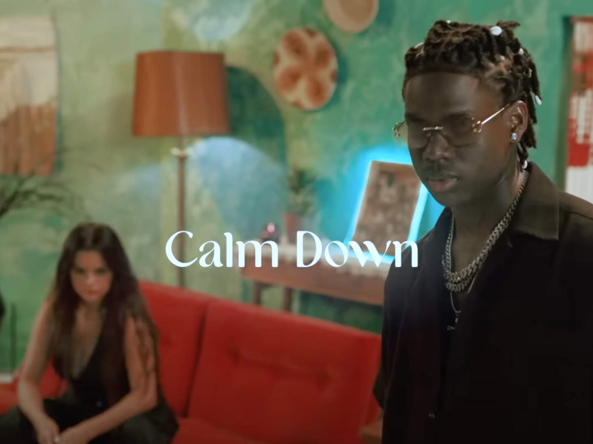 cover art of calm down by Rema