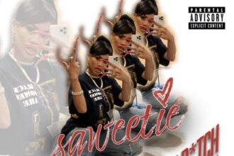 Artwork of song pretty bitch freestyle by Saweetie