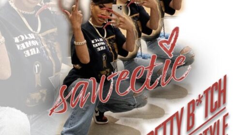 Artwork of song pretty bitch freestyle by Saweetie