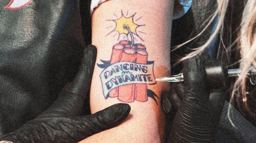 Boy In Space Dancing On Dynamite