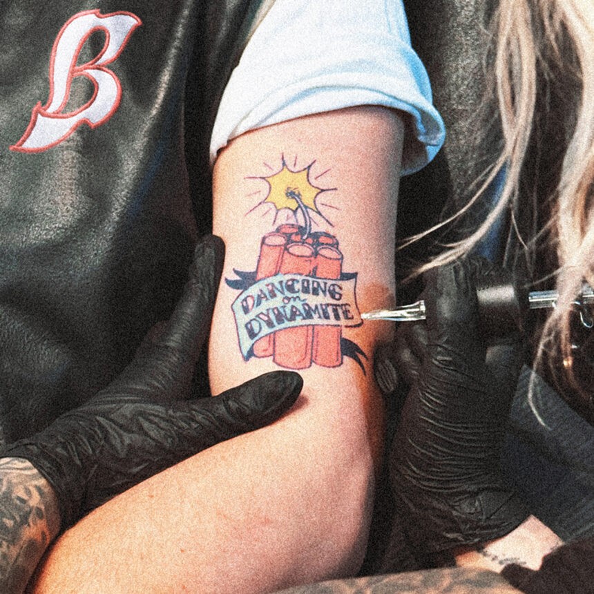 Boy In Space Dancing On Dynamite