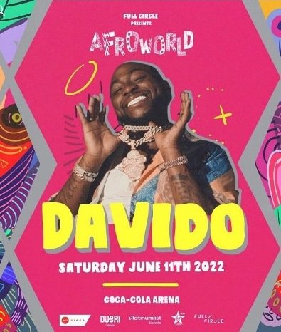 Davido afroworld dubai