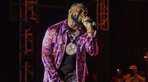 Davido's Boston concert performance