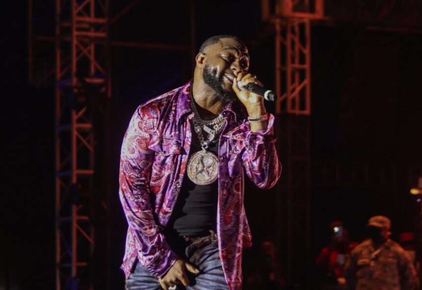 Davido's Boston concert performance