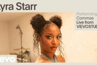 ayra starr performs commas live at vevo studio