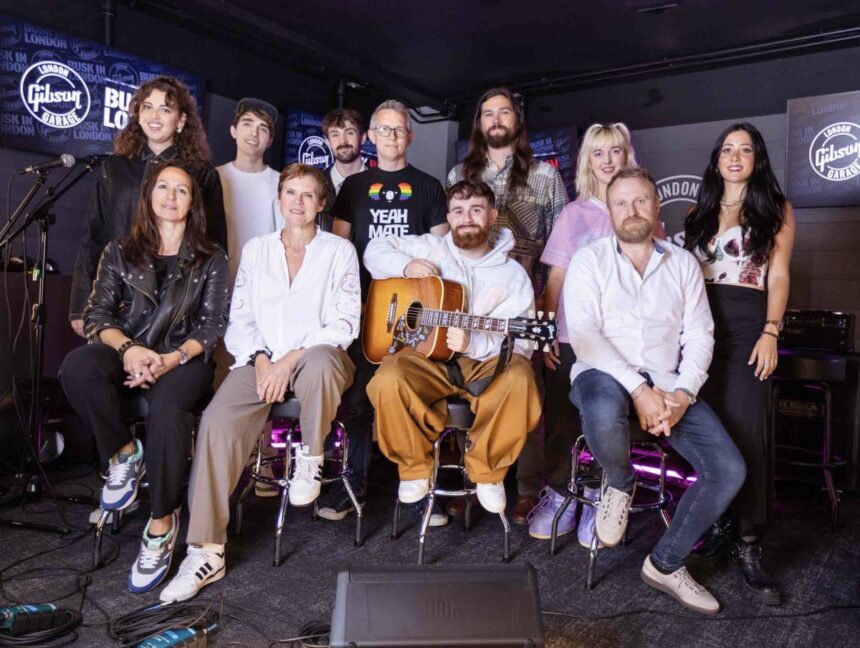 Gibson Celebrates 130 Years with Busk In London