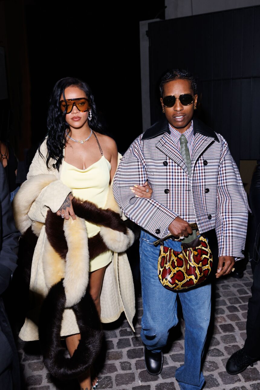 Rihanna and A$AP Rocky Dazzle at Bottega Veneta After Party