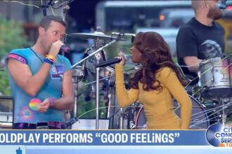 Ayra Starr Performs with Coldplay on The Today Show