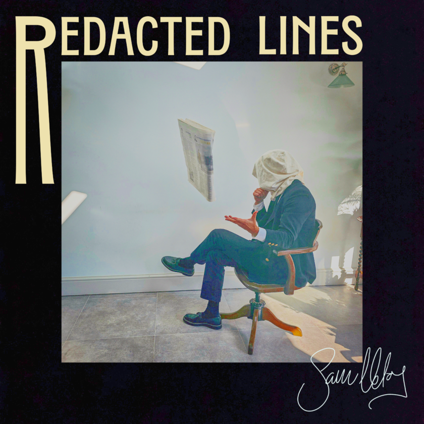 Sam Uctas Pushes Boundaries with New Album Redacted Lines 52 REDACTED LINES COVER