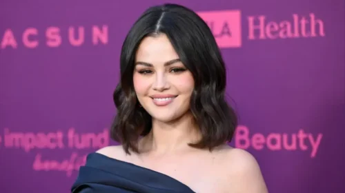 Selena Gomez THR Annual Women in Entertainment Gala award