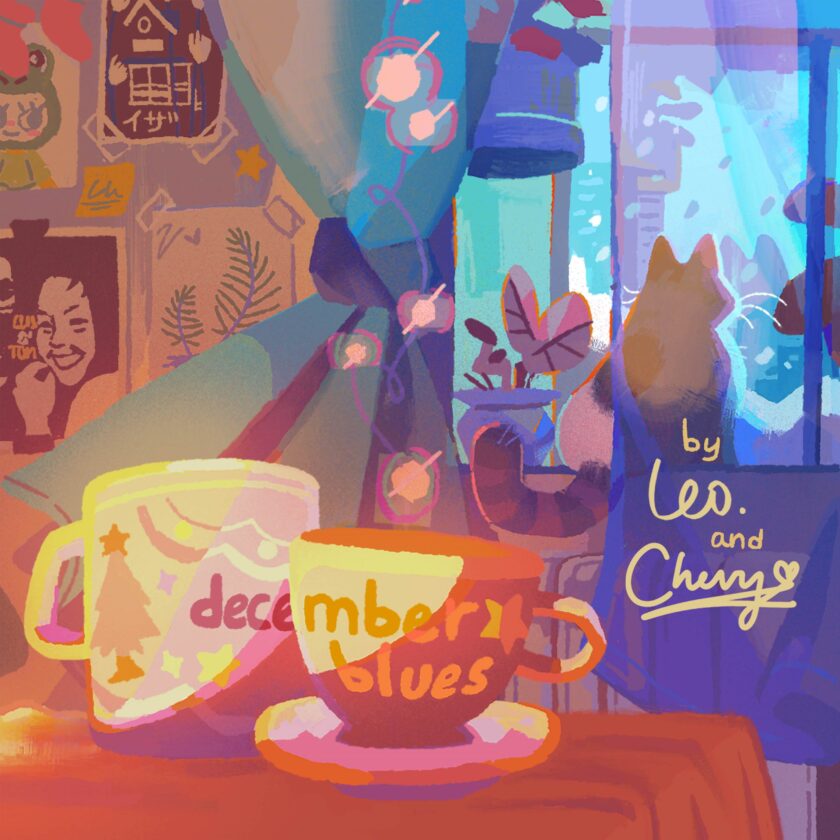 Leo. Captures the Melancholy of Winter with December Blues 52 Leo. - December Blues