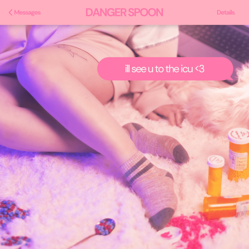 DANGER SPOON Unleashes Chaotic Hyperpop Anthem “icu <3,” Danger Spoon