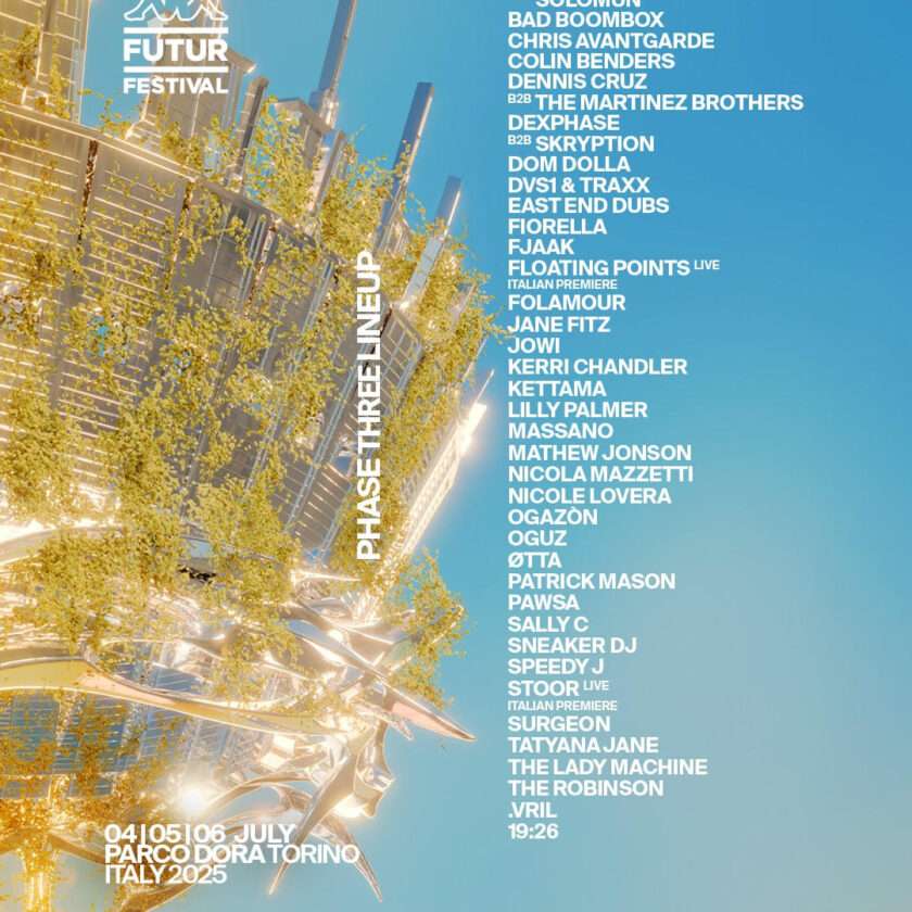 Kappa FuturFestival Completes 2025 Line Up