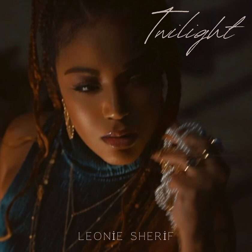 Leonie Sherif Unveils New Single “TWILIGHT,” Copy of Dark Pink Romantic Lovers Photo Album Cover 1