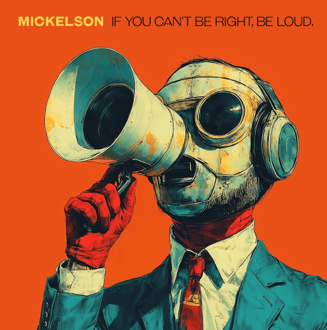 Mickelson If You Can’t Be Right Be Loud