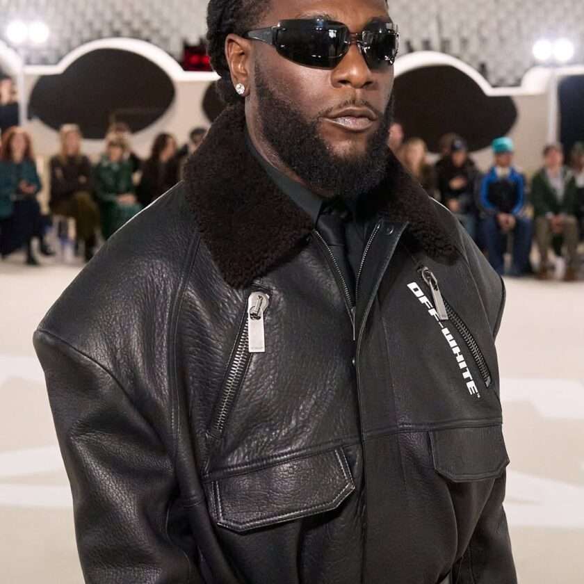 Burna Boy Takes Over the Runway at Paris Fashion Week