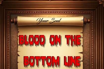 Rocker Aaron Marlowe Blood On The Bottom Line