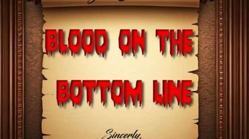 Rocker Aaron Marlowe Blood On The Bottom Line