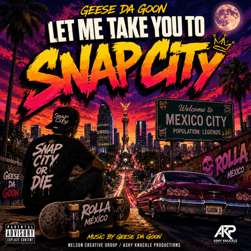 Geese Da Goon Releases SNAP CITY EP Celebrating Washington, D.C. Roller Skating Culture 52 Geese Da Goon - SNAP CITY EP